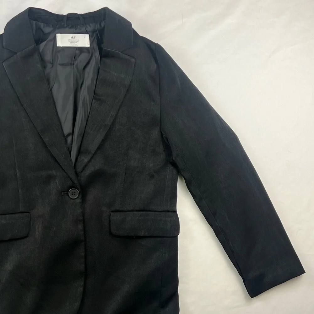 H & M - Women's Blazer - Black - Size 8 - Business Casual